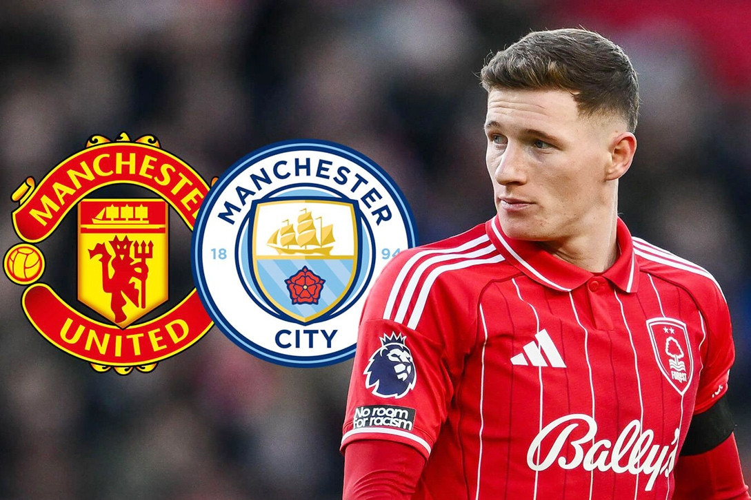 MU và Man City cạnh tranh vì Elliot Anderson